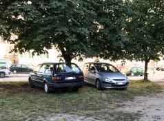 Община Велико Търново глобява за паркиране в тревните площи