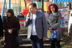 Даниел Панов откри площадка за игри в ДГ Ивайло 