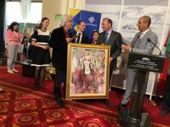 Картина на търновския художник Христо Панев подари ГЕРБ на пред...