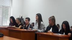 Ученици от СУ Георги Измирлиев разиграха съдебен процес