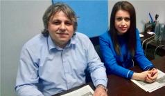 Народният представител Станислава Стоянова и д-р Кристиян Кирил...