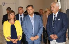Даниел Панов посрещна председателя на Народната скупщина на Сър...