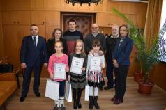 Старши комисар Димитър Машов връчи наградите на децата, участва...