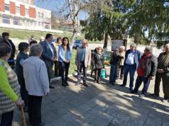 Десетки жители на селата Царевец и Българско Сливово посетиха п...