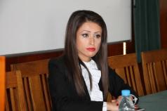 Народният представител от ГЕРБ Свищов Станислава Стоянова с при...