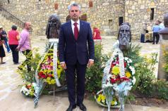 Станислав Стоянов беше официален гост при откриването на паметн...