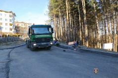 Строителството на улици във Велико Търново продължава и през зи...