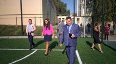 Станислава Стоянова и Генчо Генчев откриха в Свищов нови спортн...