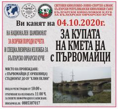 Породисти кучета от цялата страна ще се състезават за Купата на...