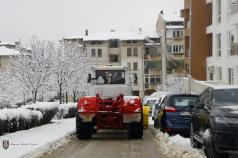Първостепенната улична мрежа във В. Търново е почистена до асфа...