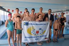 Община Горна Оряховица посрещна световния рекордьор по плуване ...