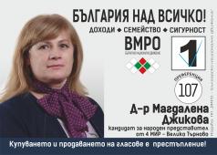 ЛЕКАРИТЕ ВЪВ ВМРО: Д-р Магдалена Джикова: Целта е да възродим Б...