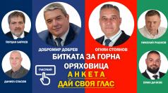 [Анкета]Кого ще подкрепите на предстоящите местни избори в общи...